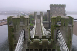 Thomas Telfords suspension bridge