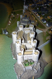 Model of Conwy Castle