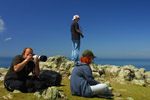 Us on Skomer Island